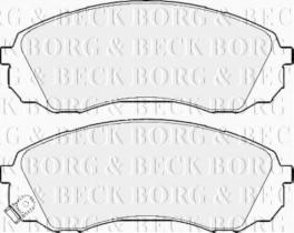 Borg & Beck BBP2126 - Juego de pastillas de freno
