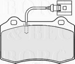 Borg & Beck BBP2133 - Juego de pastillas de freno