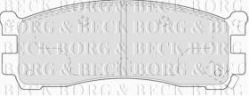 Borg & Beck BBP2135 - Juego de pastillas de freno