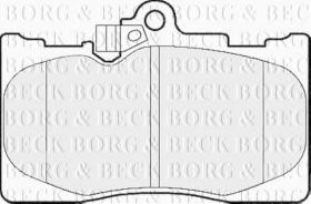 Borg & Beck BBP2153 - Juego de pastillas de freno