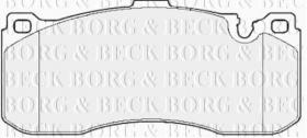 Borg & Beck BBP2155 - Juego de pastillas de freno