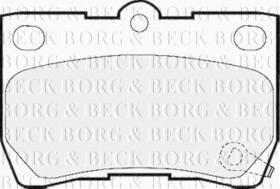 Borg & Beck BBP2157 - Juego de pastillas de freno