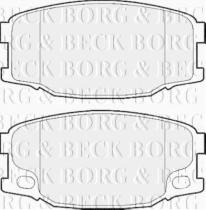 Borg & Beck BBP2158 - Juego de pastillas de freno