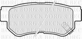 Borg & Beck BBP2163 - Juego de pastillas de freno
