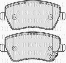 Borg & Beck BBP2166 - Juego de pastillas de freno