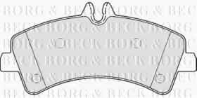 Borg & Beck BBP2170 - Juego de pastillas de freno