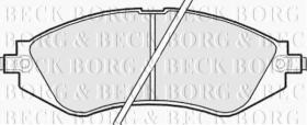 Borg & Beck BBP2171 - Juego de pastillas de freno