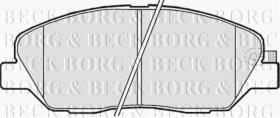 Borg & Beck BBP2176 - Juego de pastillas de freno