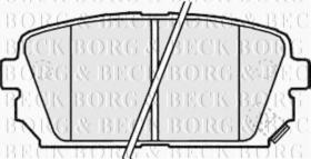 Borg & Beck BBP2179 - Juego de pastillas de freno
