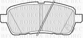 Borg & Beck BBP2182 - Juego de pastillas de freno