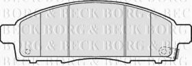 Borg & Beck BBP2189 - Juego de pastillas de freno
