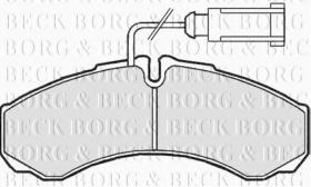 Borg & Beck BBP2190 - Juego de pastillas de freno