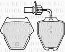Borg & Beck BBP2198 - Juego de pastillas de freno