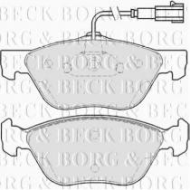 Borg & Beck BBP2200 - Juego de pastillas de freno