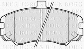 Borg & Beck BBP2203 - Juego de pastillas de freno