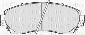 Borg & Beck BBP2204 - Juego de pastillas de freno