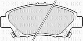 Borg & Beck BBP2207 - Juego de pastillas de freno