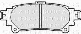 Borg & Beck BBP2222 - Juego de pastillas de freno