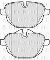 Borg & Beck BBP2225 - Juego de pastillas de freno