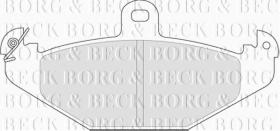Borg & Beck BBP2234 - Juego de pastillas de freno