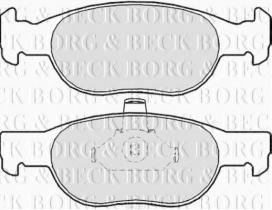 Borg & Beck BBP2237 - Juego de pastillas de freno