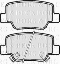 Borg & Beck BBP2241 - Juego de pastillas de freno