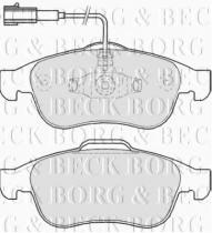 Borg & Beck BBP2245 - Juego de pastillas de freno