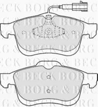 Borg & Beck BBP2250 - Juego de pastillas de freno