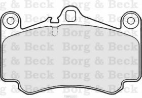 Borg & Beck BBP2255 - Juego de pastillas de freno