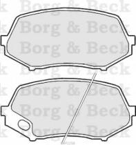 Borg & Beck BBP2258 - Juego de pastillas de freno