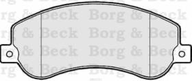 Borg & Beck BBP2281 - Juego de pastillas de freno