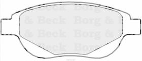 Borg & Beck BBP2287 - Juego de pastillas de freno