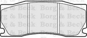 Borg & Beck BBP2296 - Juego de pastillas de freno