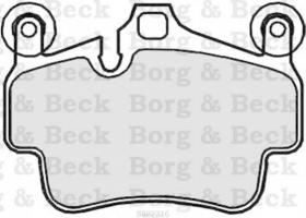 Borg & Beck BBP2316 - Juego de pastillas de freno