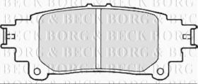 Borg & Beck BBP2336 - Juego de pastillas de freno