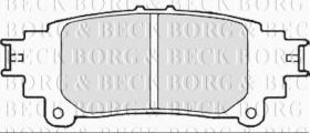 Borg & Beck BBP2336 - Juego de pastillas de freno