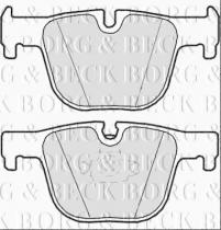 Borg & Beck BBP2347 - Juego de pastillas de freno