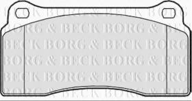 Borg & Beck BBP2358 - Juego de pastillas de freno