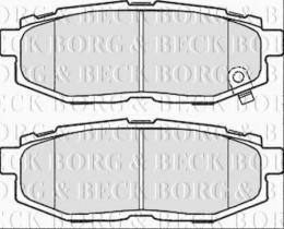 Borg & Beck BBP2372 - Juego de pastillas de freno