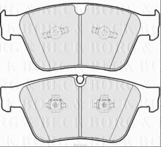 Borg & Beck BBP2386 - Juego de pastillas de freno