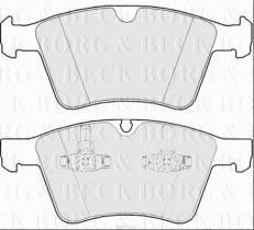 Borg & Beck BBP2387 - Juego de pastillas de freno