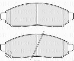 Borg & Beck BBP2389 - Juego de pastillas de freno