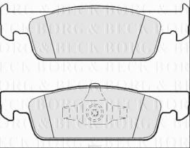 Borg & Beck BBP2407 - Juego de pastillas de freno
