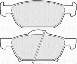 Borg & Beck BBP2413 - Juego de pastillas de freno