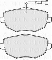 Borg & Beck BBP2423 - Juego de pastillas de freno