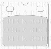 Borg & Beck BBP2430 - Juego de pastillas de freno