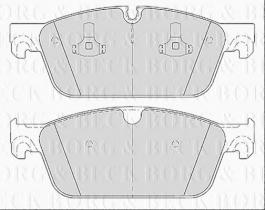 Borg & Beck BBP2438 - Juego de pastillas de freno
