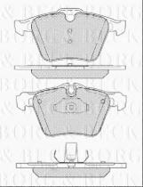Borg & Beck BBP2444 - Juego de pastillas de freno