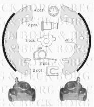 Borg & Beck BBS1017K - Juego de zapatas de frenos