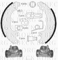 Borg & Beck BBS1020K - Juego de zapatas de frenos